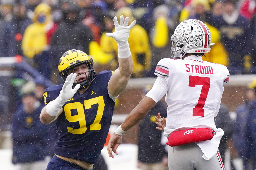 3. Aidan Hutchinson, Edge, Michigan, Sr.